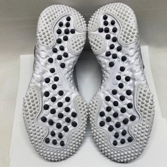 Nike Alpha Huarache Elite 4 Softball Turf Shoes Women's Size 7 Gray White EUC - Picture 14 of 15